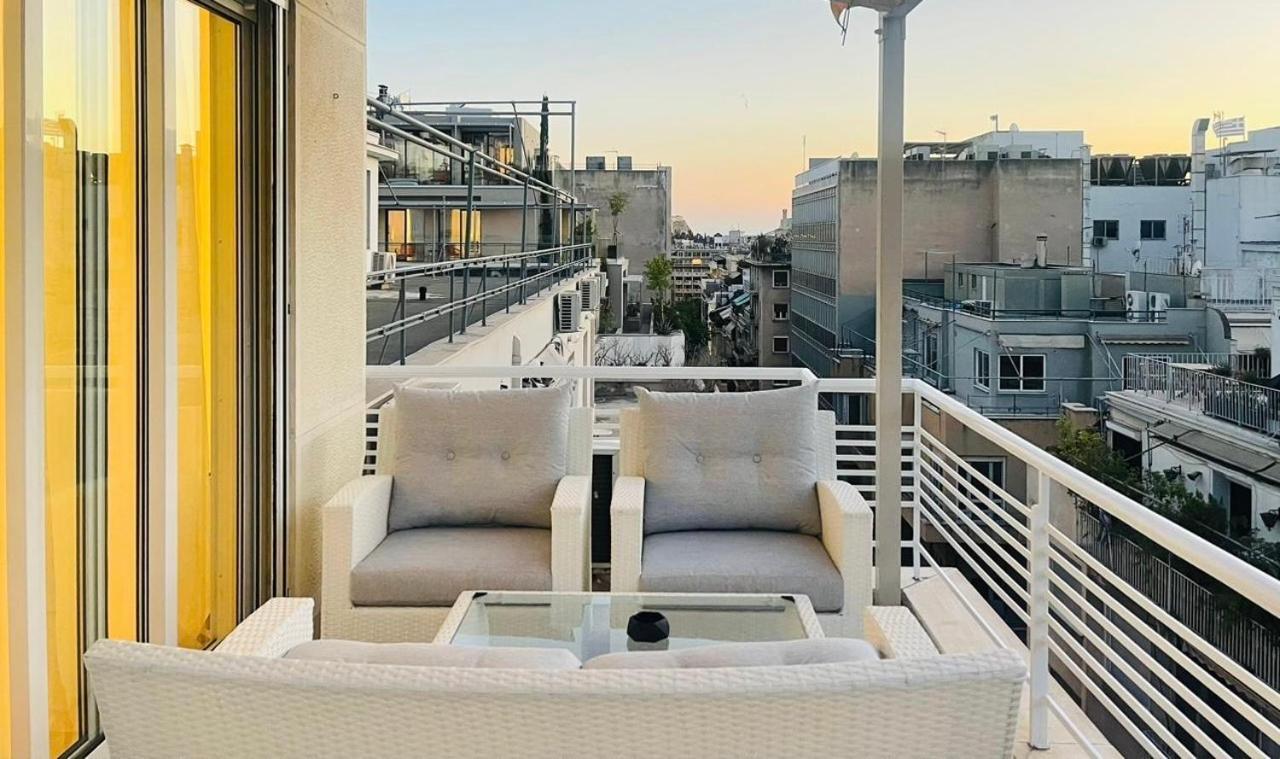 Overview Boutique Apartment Athene Buitenkant foto